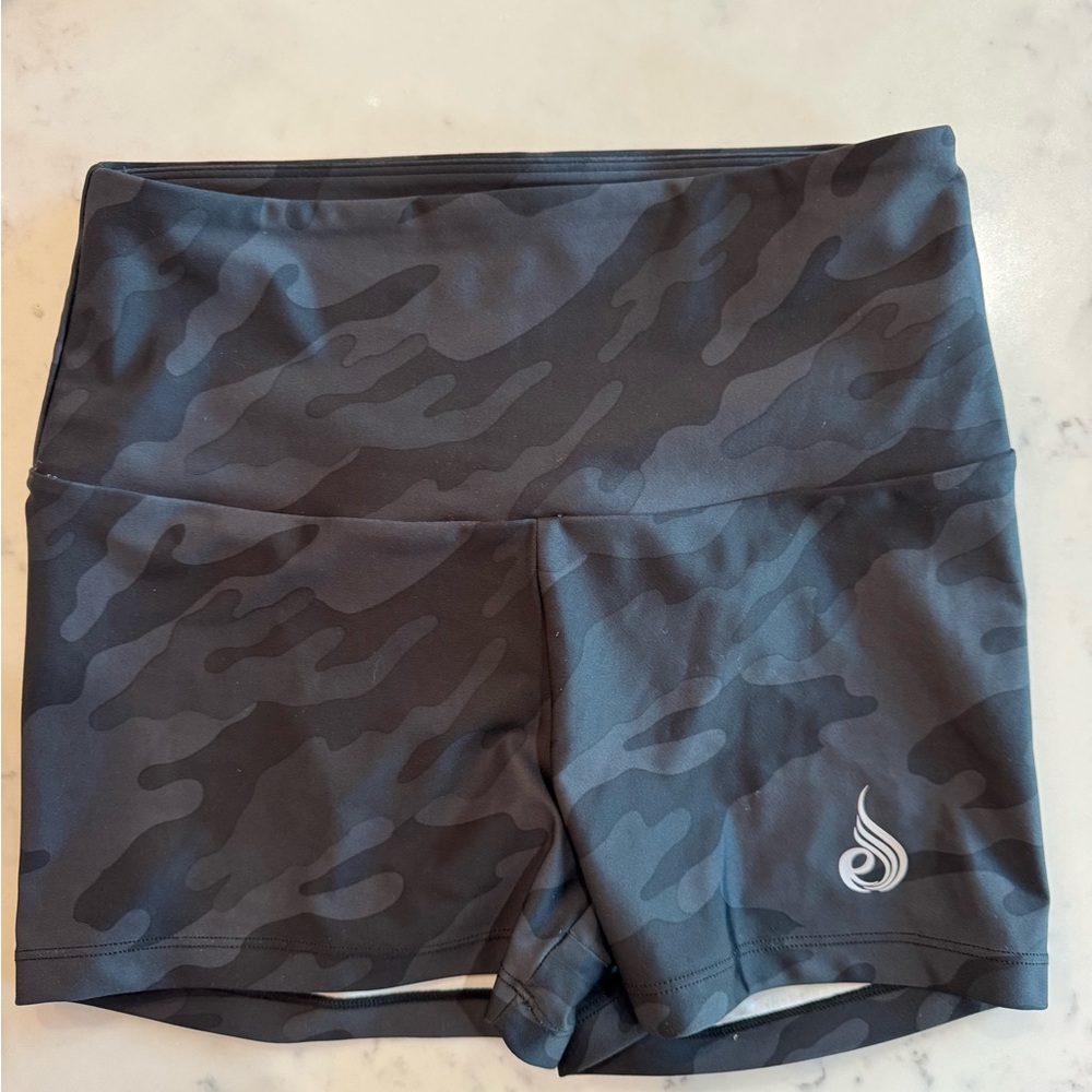 Ryderwear Women's Camo Black Shorts